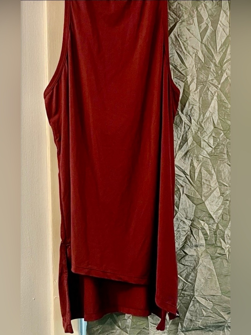 Women's Burgundy-Brown fitness Top